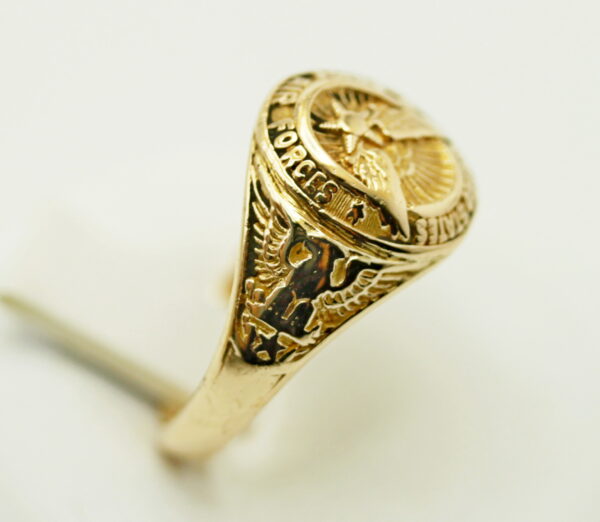 Anello "Army Air Forces " United States originale  - oro K.10 - immagine 2