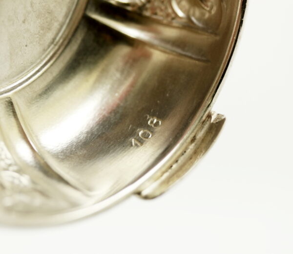 1930's pillbox - silver 835‰ - Image 3