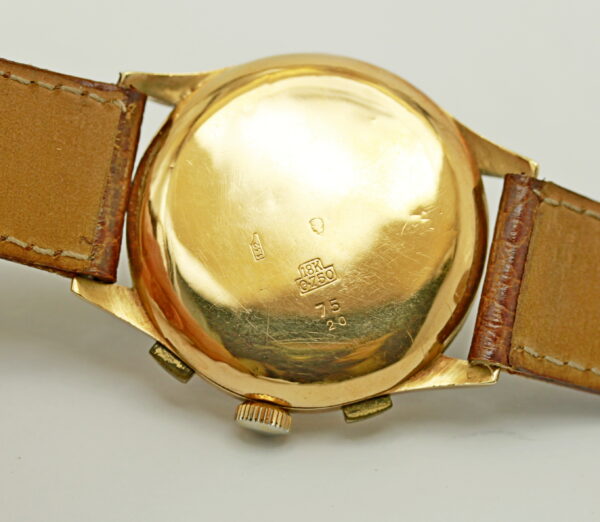 Nicolet Charles - Tramelan - K.18 gold watch - Swiss Made - Image 3