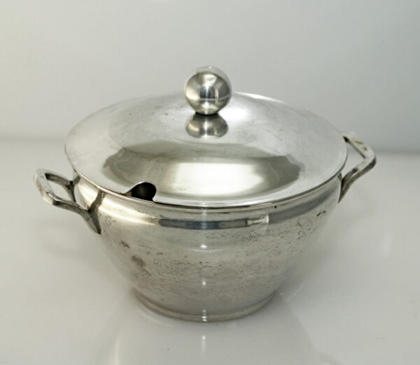 Vintage 1920's tureen - silver 800‰ - Image 2