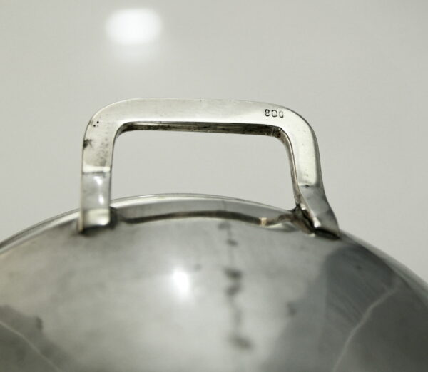 Vintage 1920's tureen - silver 800‰ - Image 5