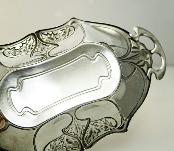 Vintage Liberty tray - alloy metal silver plated - Image 4