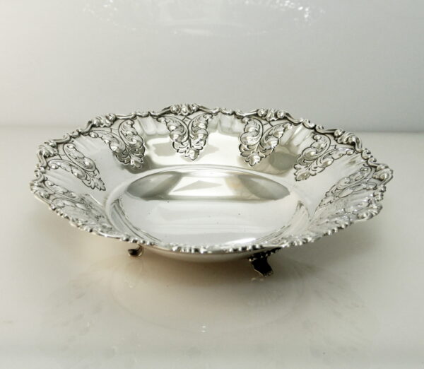 Stancampiano round basket - silver 800‰ - Image 3