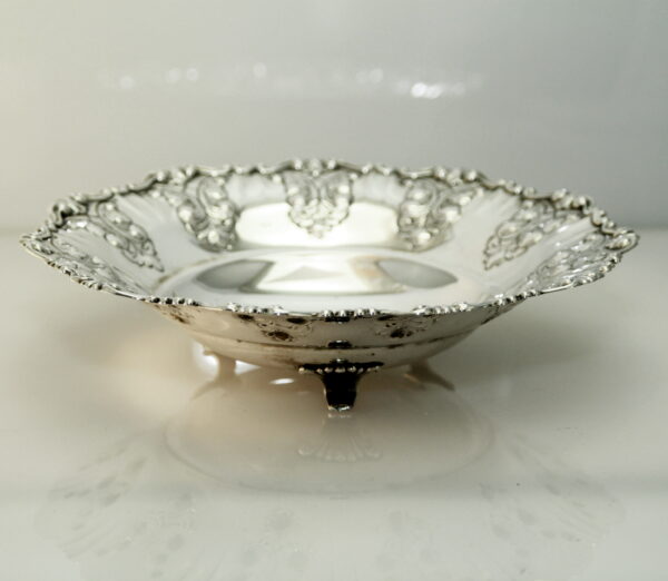 Stancampiano round basket - silver 800‰ - Image 4