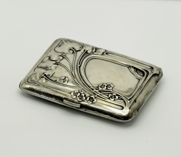 Cigarette case Vintage Liberty period - silver 800‰