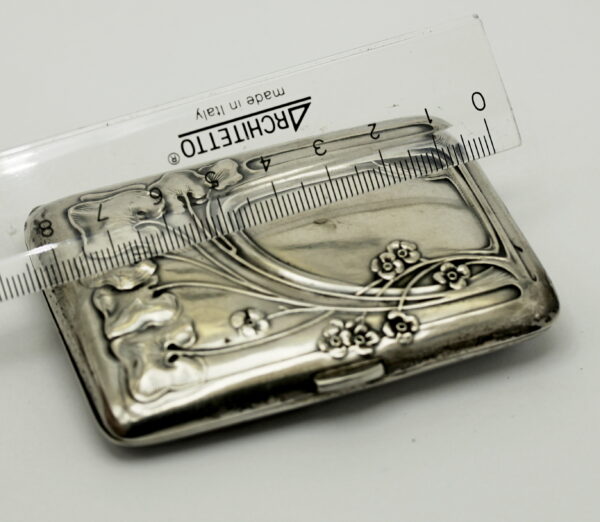 Portasigarette Vintage periodo Liberty - argento 800‰ - immagine 3