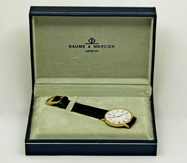 Baume & Mercier Classic Gold K.18 Man - Image 6